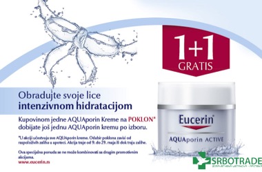 Nova Eucerin AQUAporin akcija