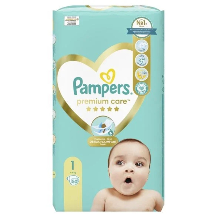 Pampers Premium Care br.1 - 50 komada