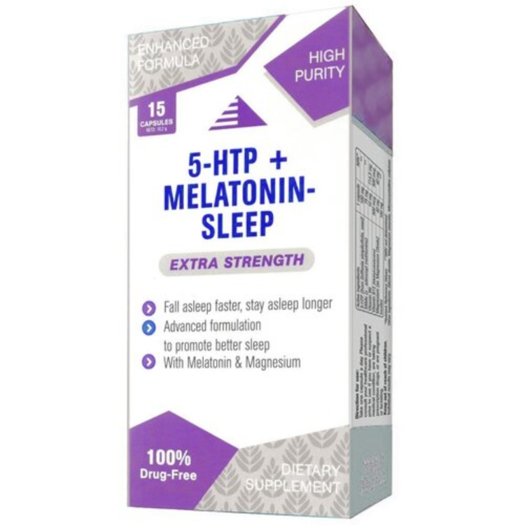 5-HTP + Melatonin Sleep 15 kapsula