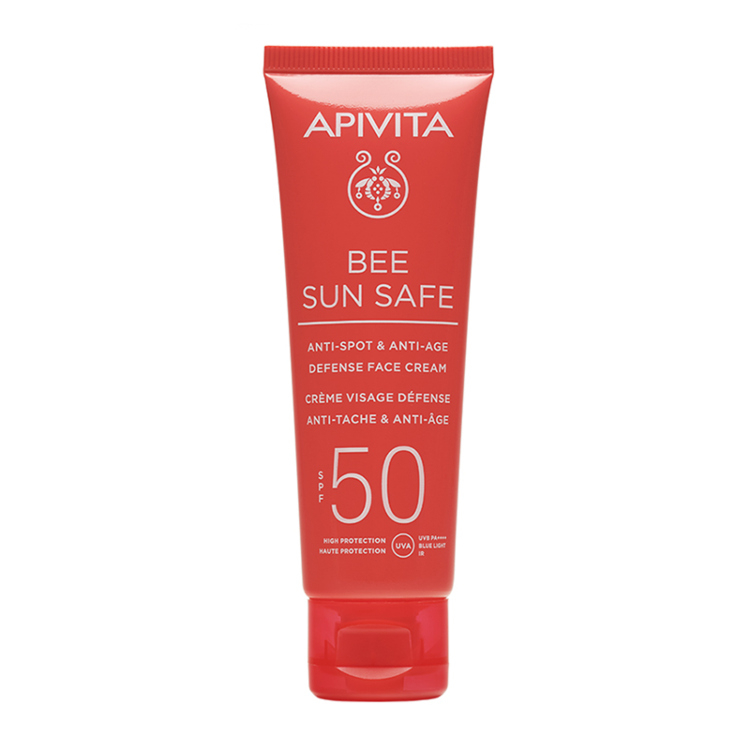 Apivita Bee Sun Safe krema protiv tamnih fleka i starenja SPF50 50ml