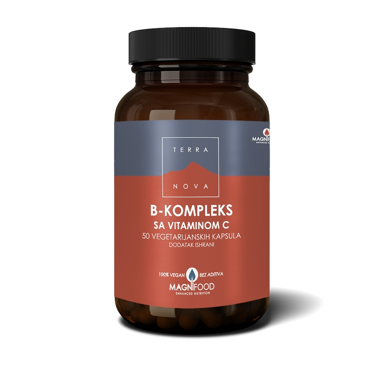 Terranova B-Complex + vitamin C 50 kapsula