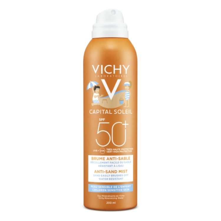 Vichy Capital Soleil sprej za decu protiv lepljenja peska za kožu SPF50+ 200ml