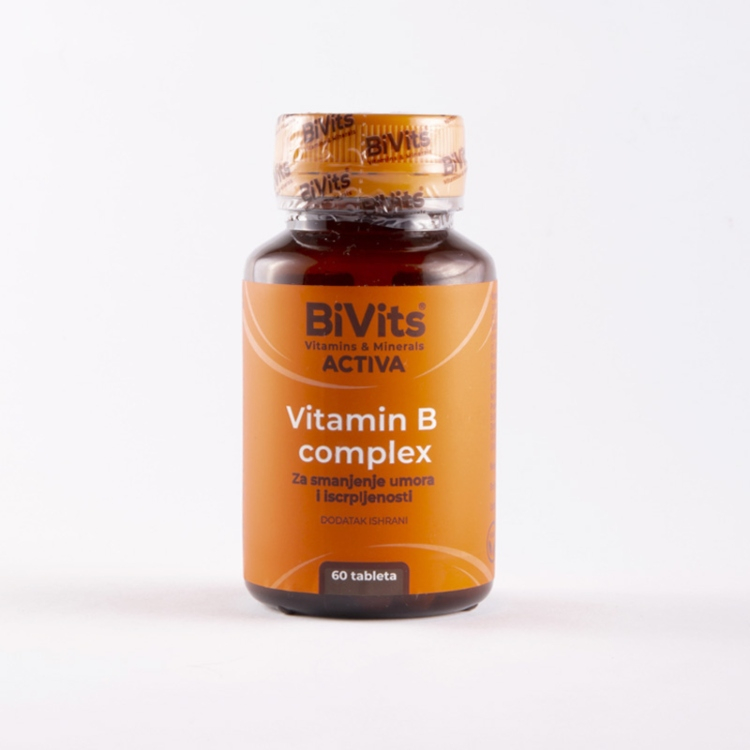 BiVits Activa Vitamin B Complex 60 tableta