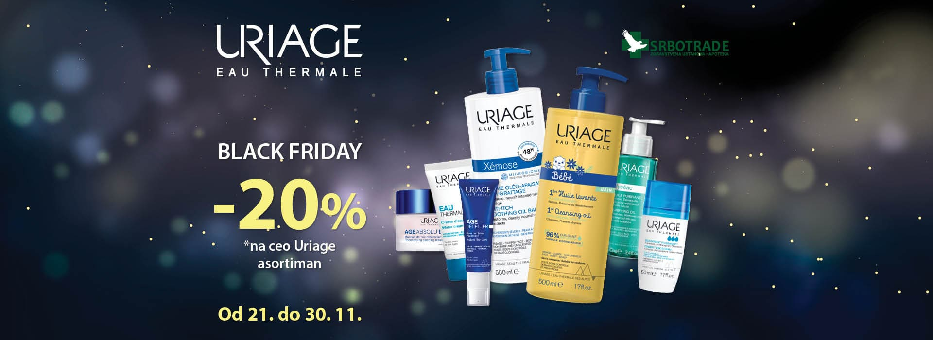 Uriage black friday 11/2024