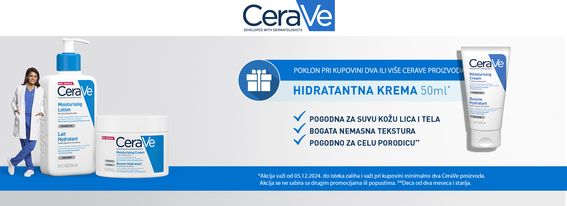 Cerave poklon krema 12/24 brend - Srbotrade