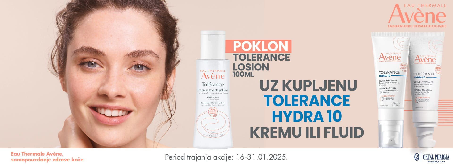 Avene Tolerance Hydra poklon 01/25