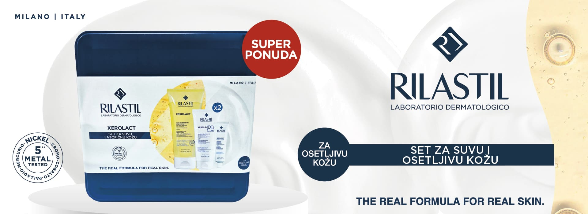 Rilastil Xerolact set brend - Srbotrade