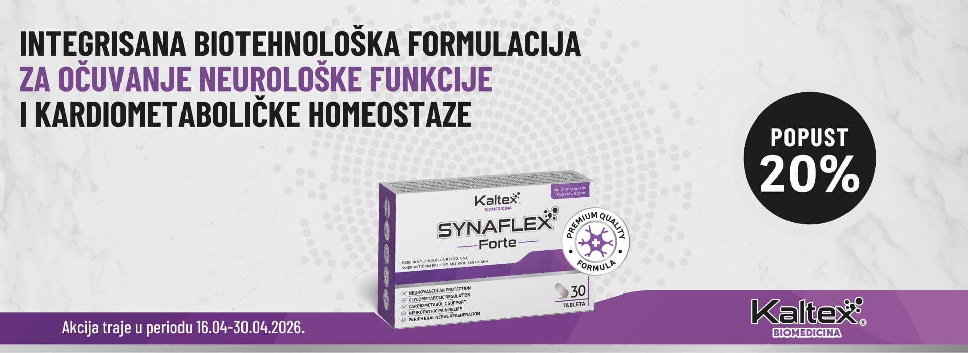 Kaltex Synaflex Forte - promo cena brend - Srbotrade