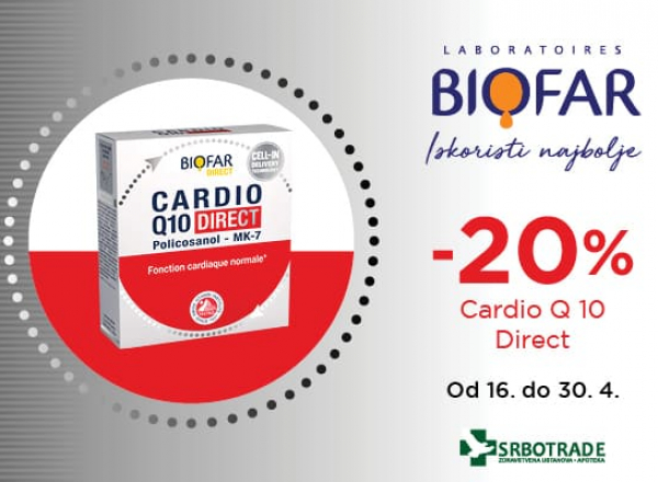 Biofar Cardio Q10 - promo cena