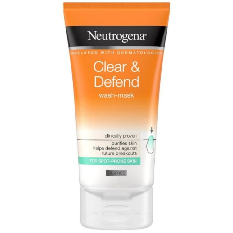 Neutrogena Clear & Defend 2u1 - gel i maska 150ml