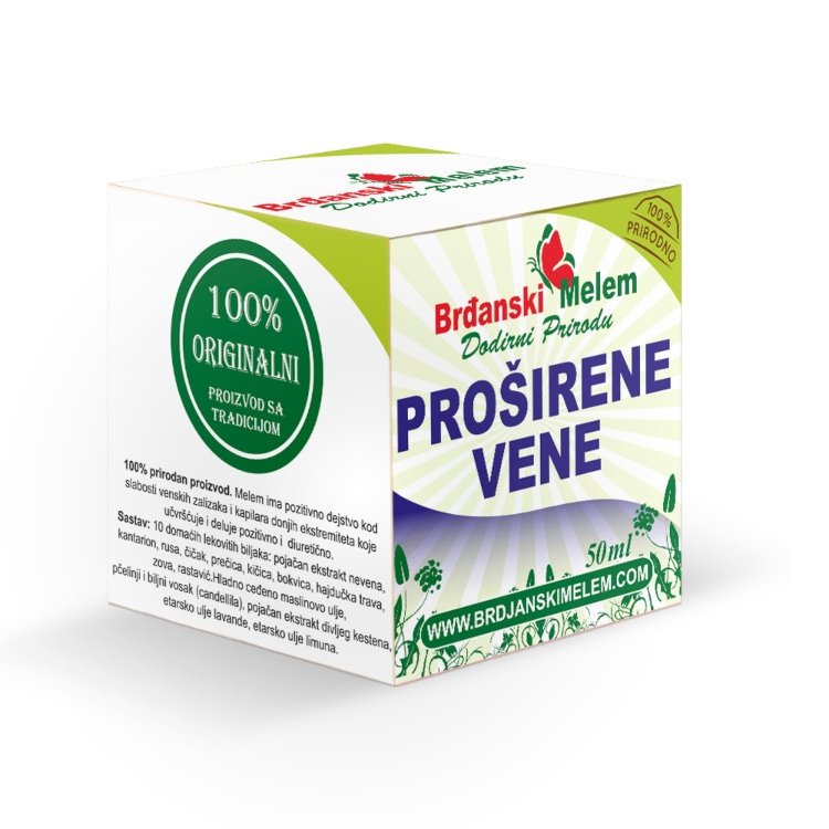 Brđanski melem protiv proširenih vena 50g