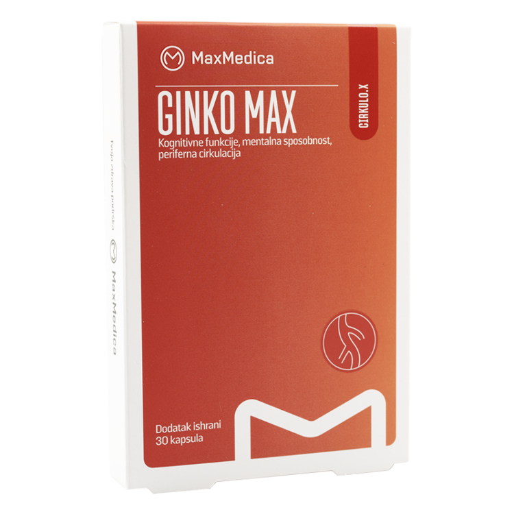 MaxMedica Ginko Max 30 kapsula