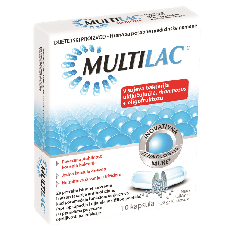 Multilac 10 kapsula