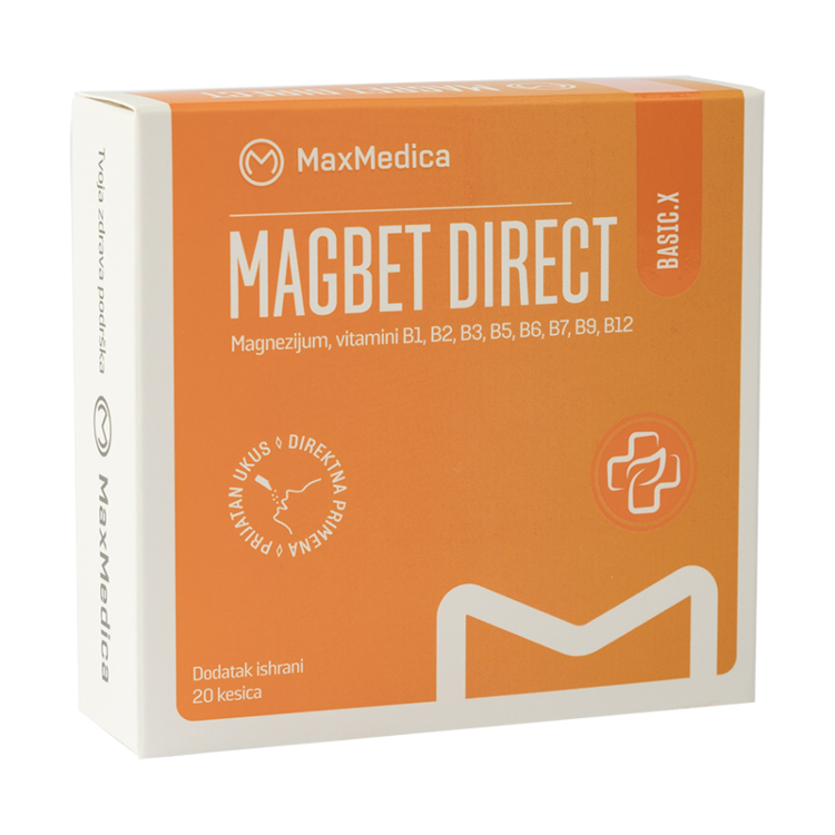 MaxMedica Magbet 20 direkt kesica